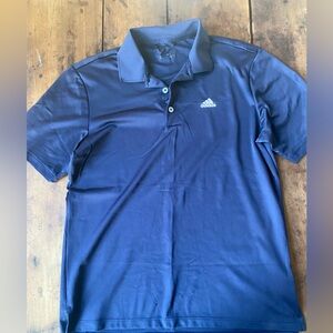 Adidas Men's Dark Blue Polo Shirt